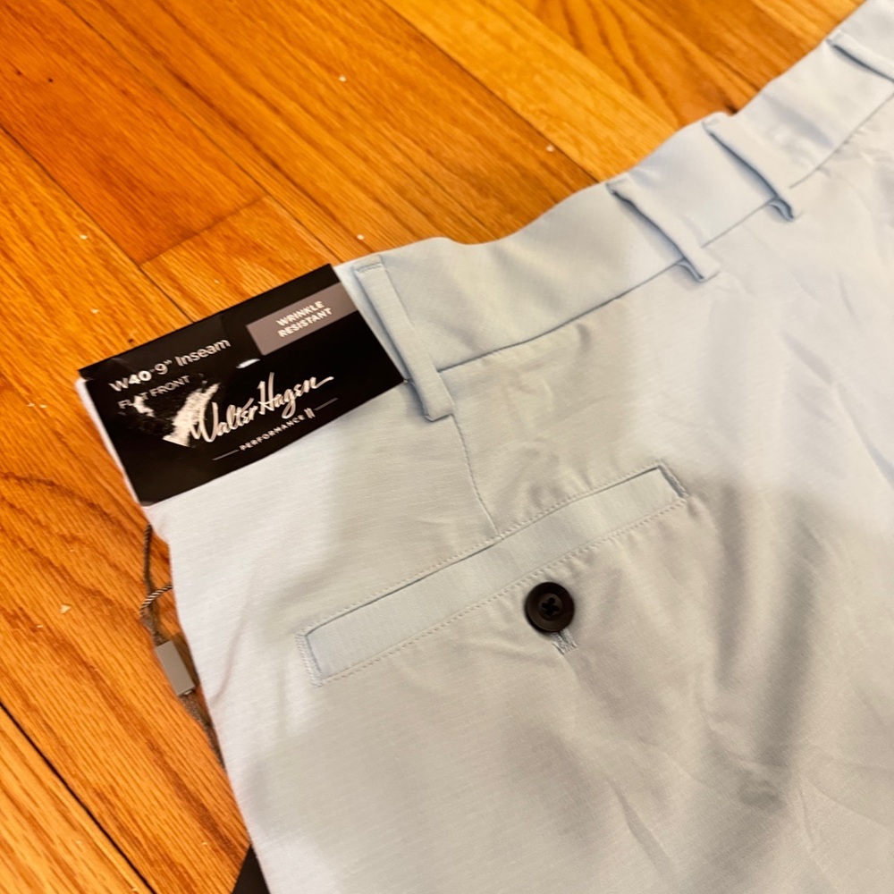 Walter Hagen Light Blue Men's Shorts - Picture 2 of 5
